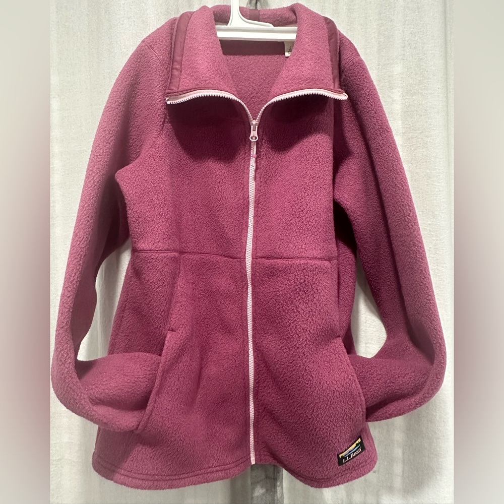 LL Bean Fleece Zip Up